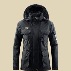 Yawho Outdoor Women's Mountain Waterproof & Windproof Ski Jacket - Small